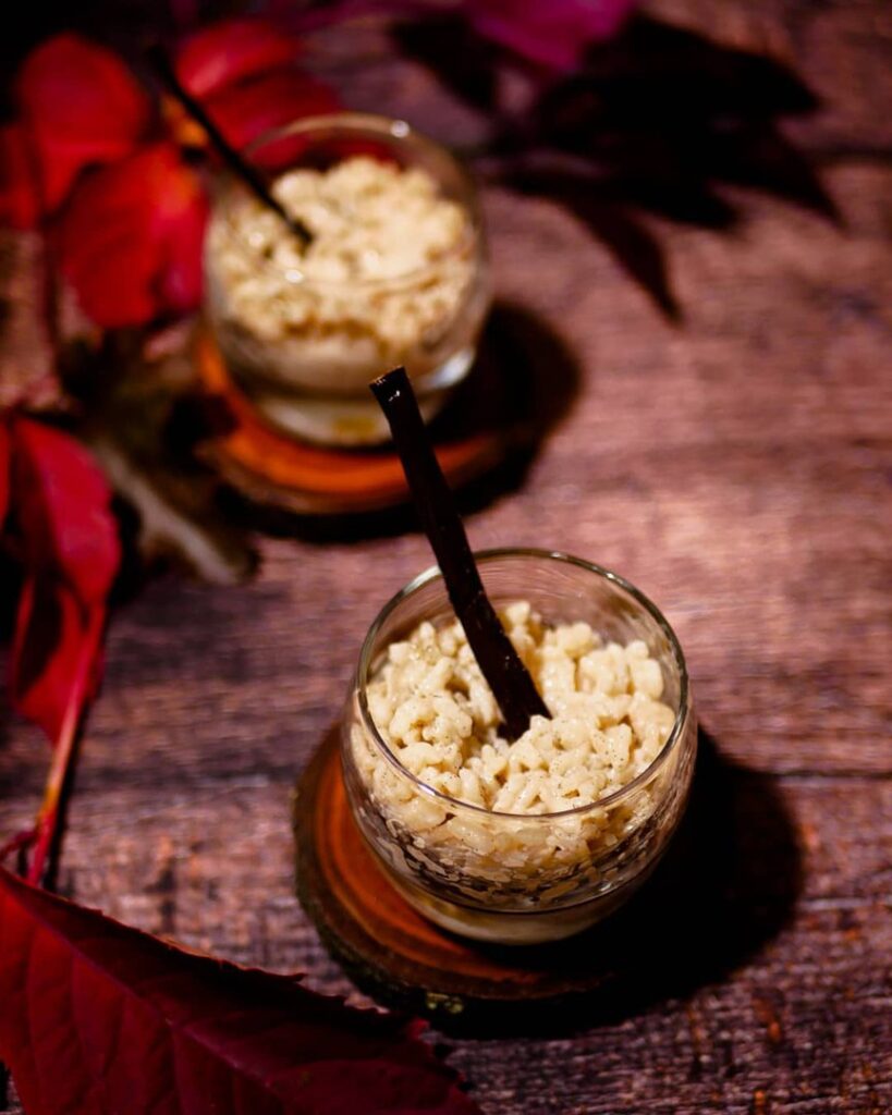 Riz au lait végétarien