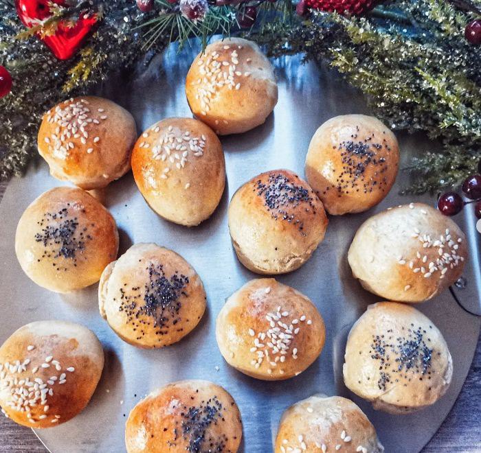Minis buns ou pains burgers maison Minis buns ou pains burgers maison