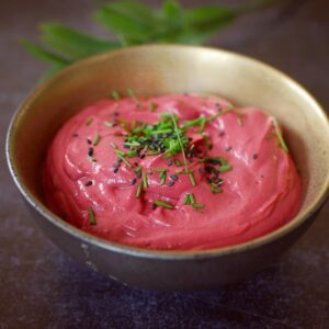 Houmous de betteraves Houmous de betteraves