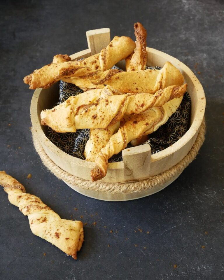Sablés twistés à la purée d’amande et à la cannelle Sablés twistés à la purée d’amande et à la cannelle