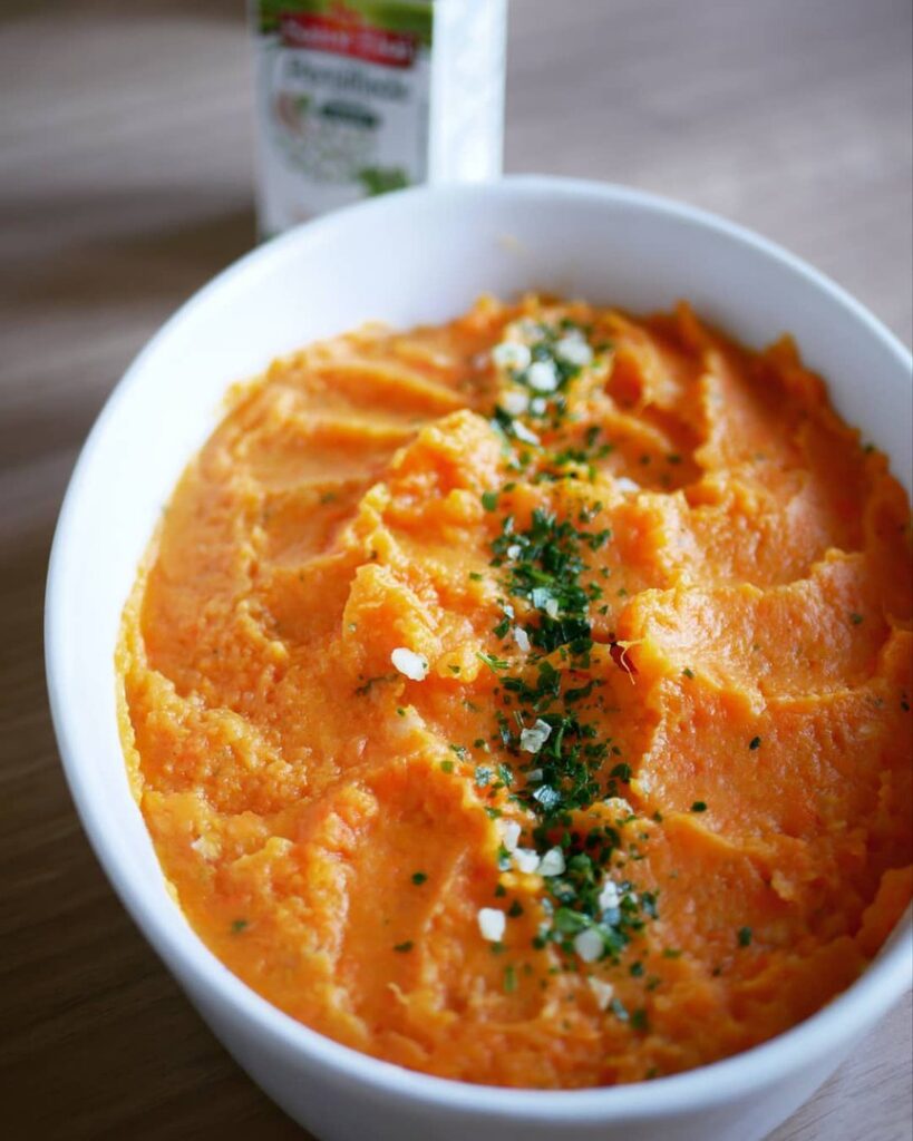 Purée de carottes à l&rsquo;orange et au cumin