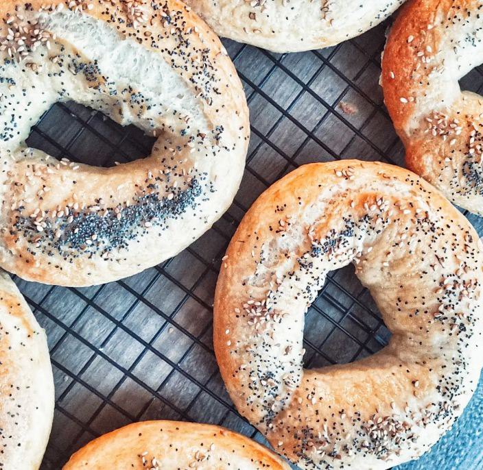 Pains à bagels maison Pains à bagels maison