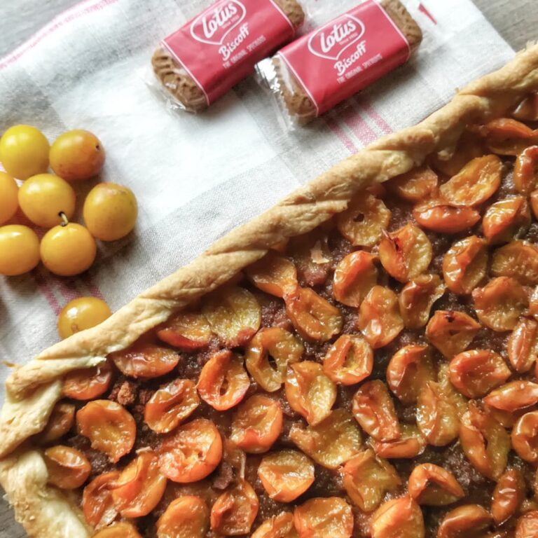 Tarte aux mirabelles