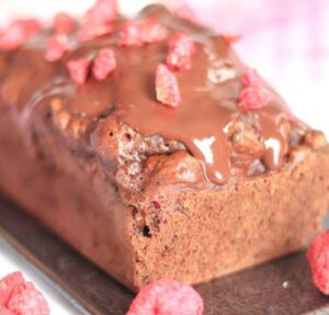 Bananabread chocolat & framboises