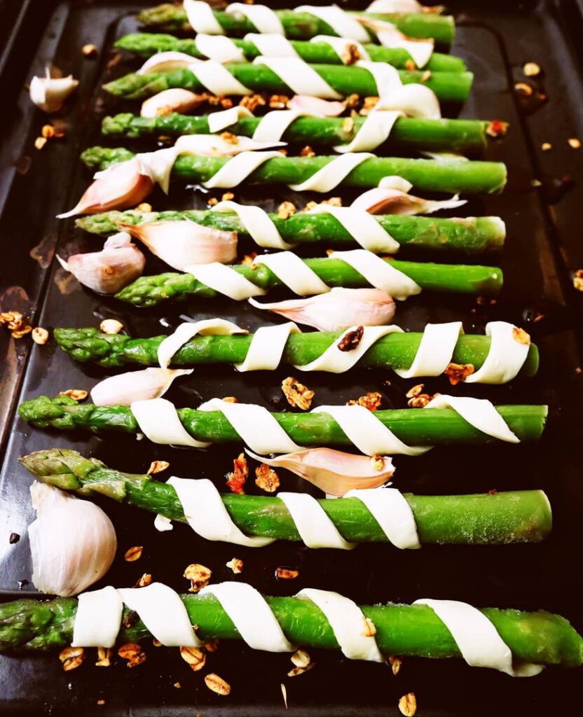 Asperges rôtie