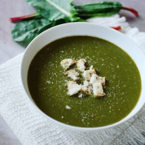 Soupe à l&rsquo;oseille et aux pommes de terre