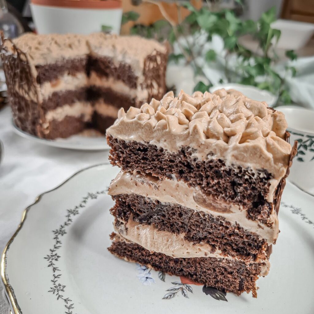 Le gâteau au chocolat de Pâques