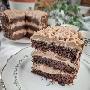 Le gâteau au chocolat de Pâques