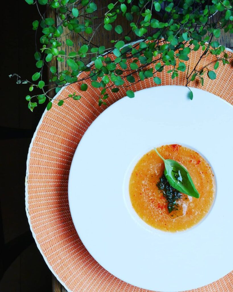 Gazpacho melon – tomates