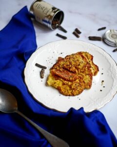 Pain perdu au lait de coco et aux épices douces Pain perdu au lait de coco et aux épices douces