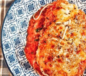 Poulet parmesan mozzarella Poulet parmesan mozzarella