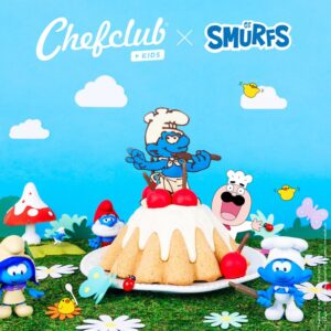 Bolo do Smurf confeiteiro