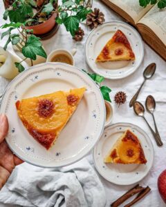 Gâteau renversé aux pommes