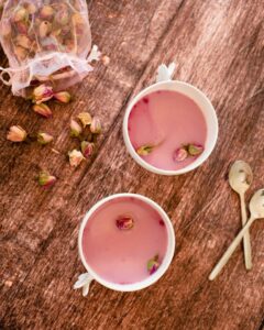 Boisson au lait d&rsquo;amandes et au pitaya