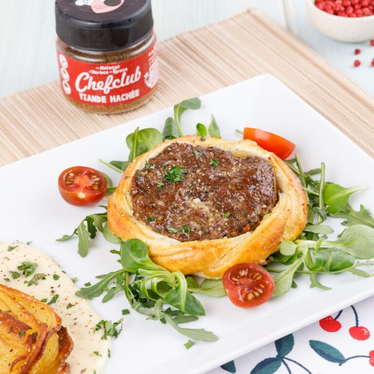 Le steak feuilleté sauce camembert Le steak feuilleté sauce camembert