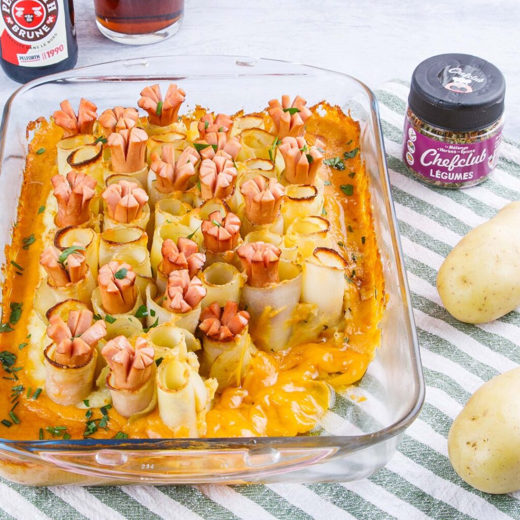Welsh de cannelloni de pommes de terre