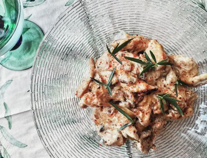 Sauté de volaille au riesling Sauté de volaille au riesling
