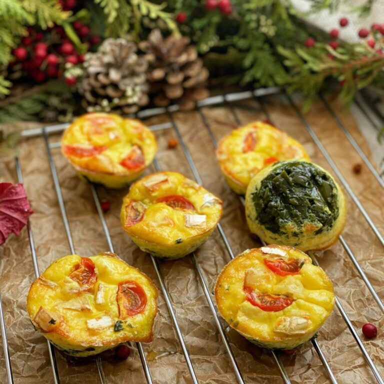 Muffins aux épinards et au fromage Muffins aux épinards et au fromage