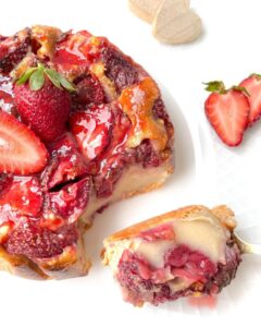 Clafoutis fraises facile Clafoutis fraises facile