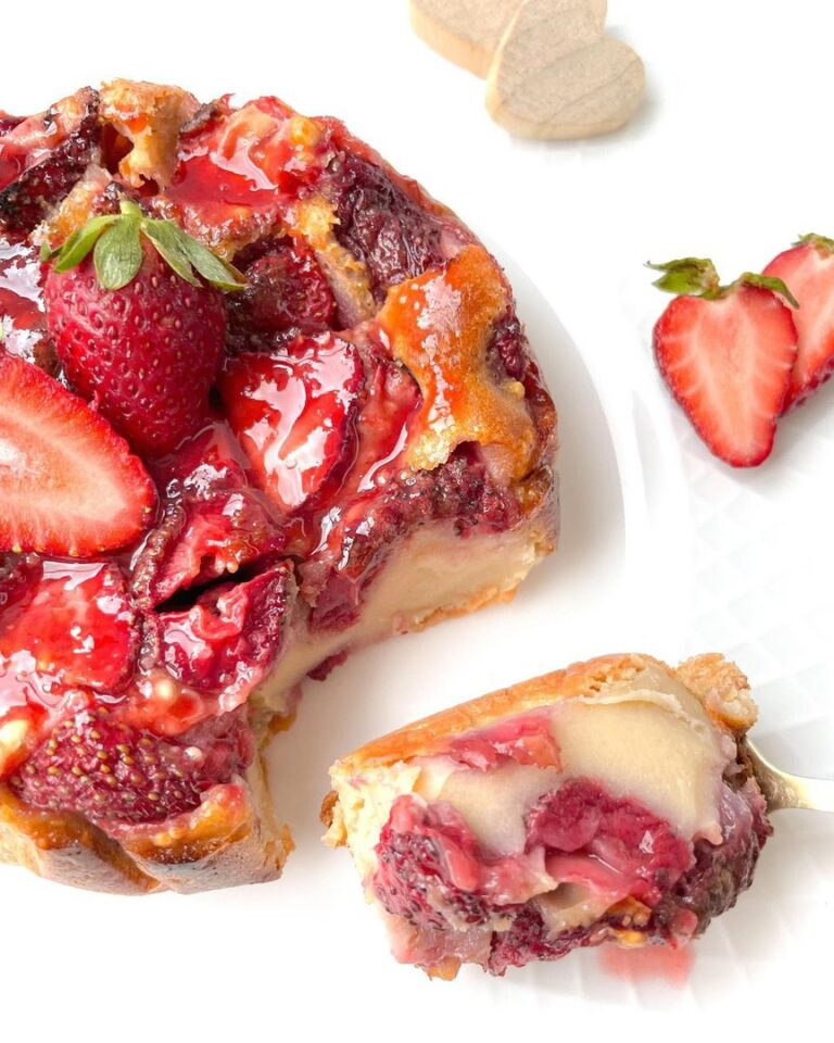 Clafoutis fraises facile Clafoutis fraises facile