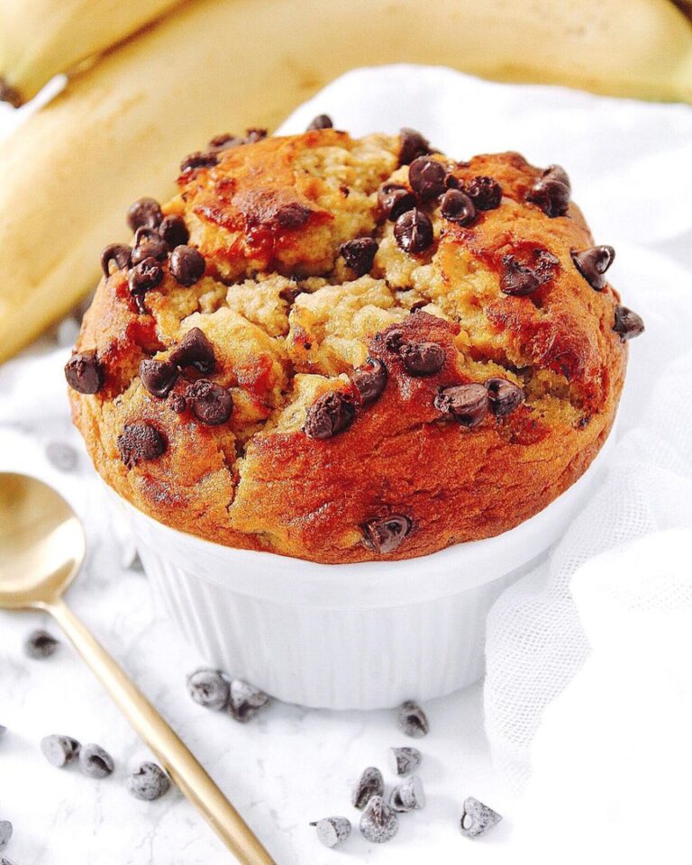 Gâteau à la banane à la farine de coco