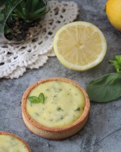 Tartelettes citron basilic Tartelettes citron basilic