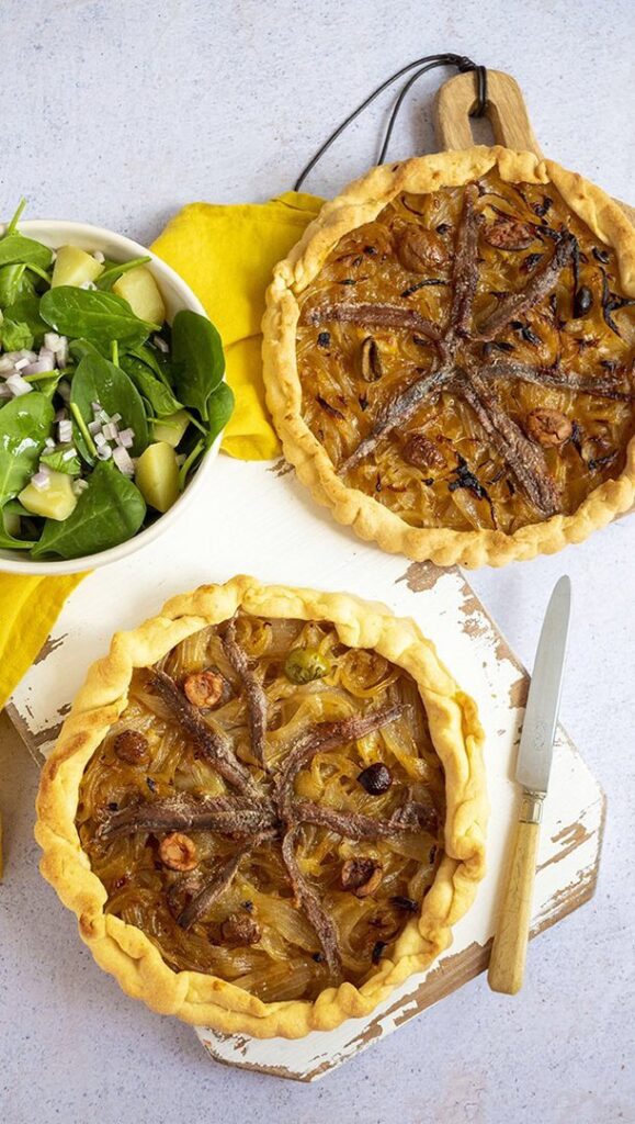 Pissaladière pimentée aux oignons