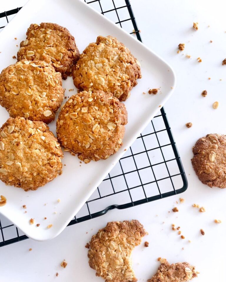 Biscuits aux flocons d&rsquo;avoine et noix de coco