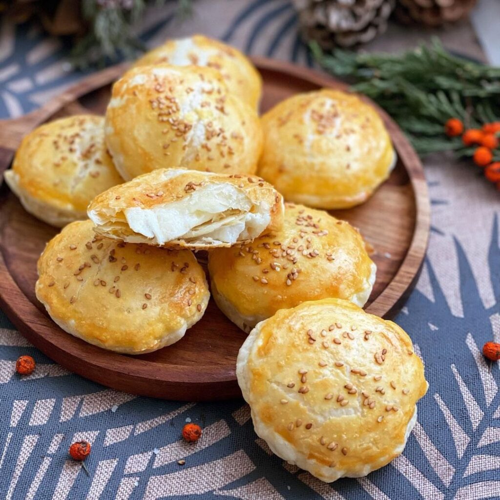 Feuilletés au fromage de chèvre