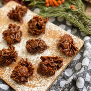 Pétales de céréales au chocolat