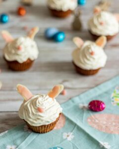 Cupcakes de Pâques à la pâte d&rsquo;amande