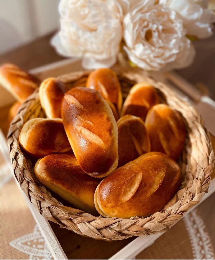 Pain au lait dorés