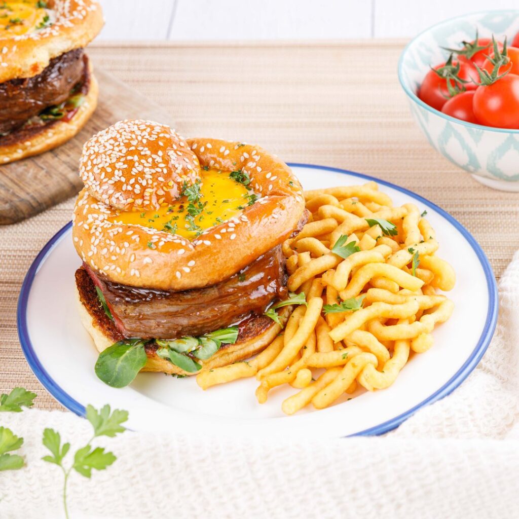 Hamburger On Horseback