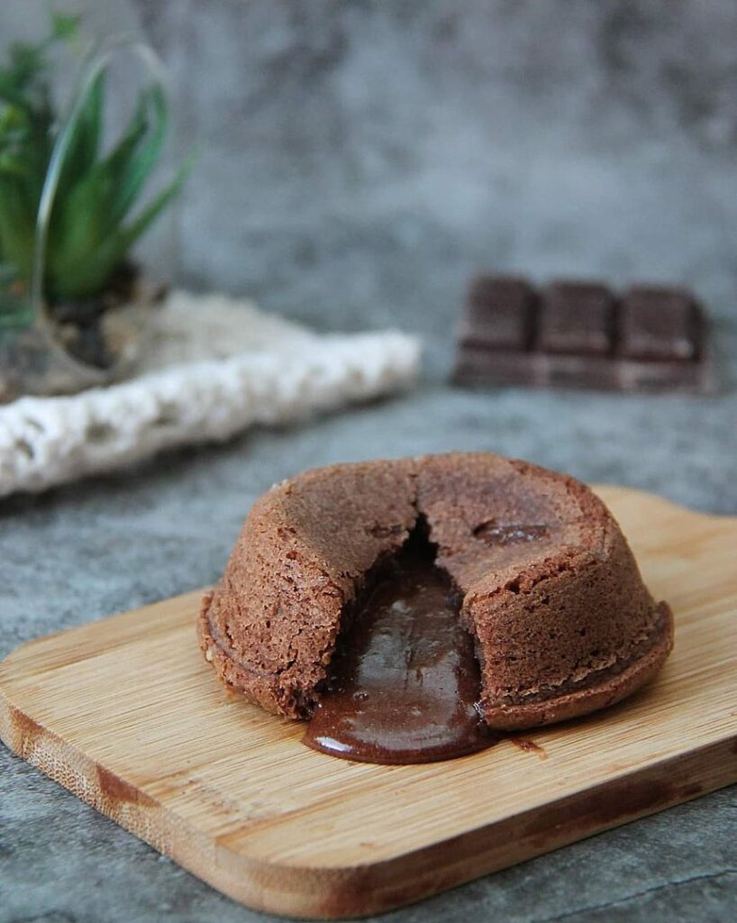Mi-cuit au chocolat coulant