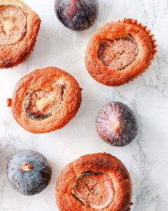 Muffins figues, amandes et miel