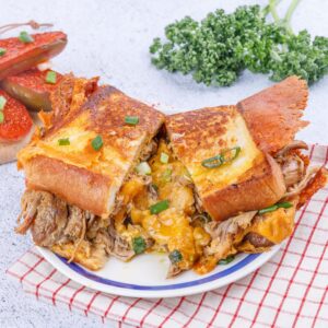 Spicy Birria Grilled Cheese