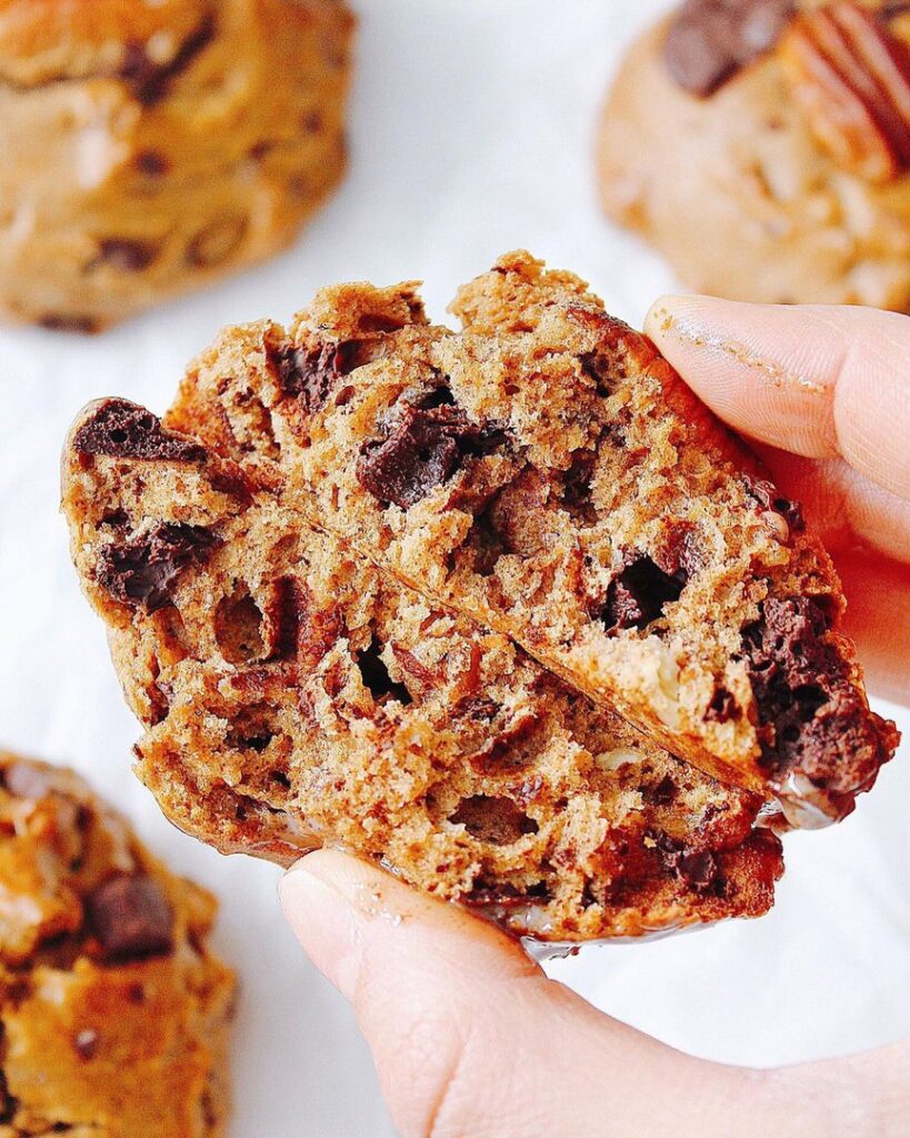 Cookies extra moelleux aux noix de pécan