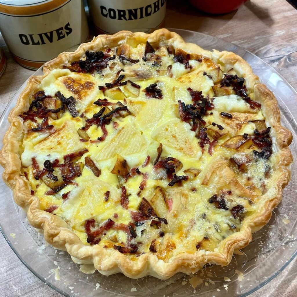Quiche tartiflette