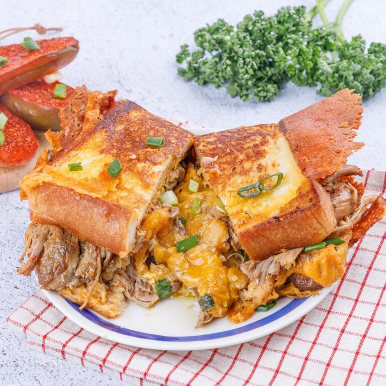 Flamin’ Hot Birria Grilled Cheese