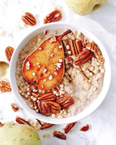 Porridge à la noisette Porridge à la noisette