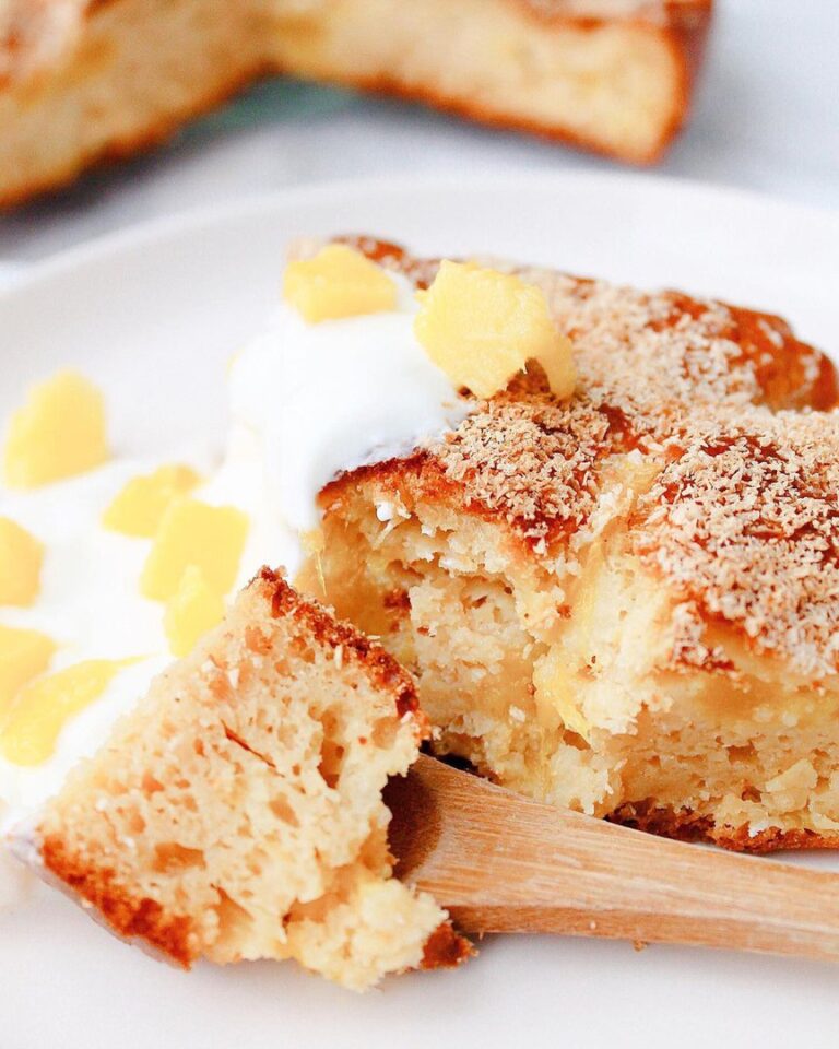 Moelleux/fondant mangue coco