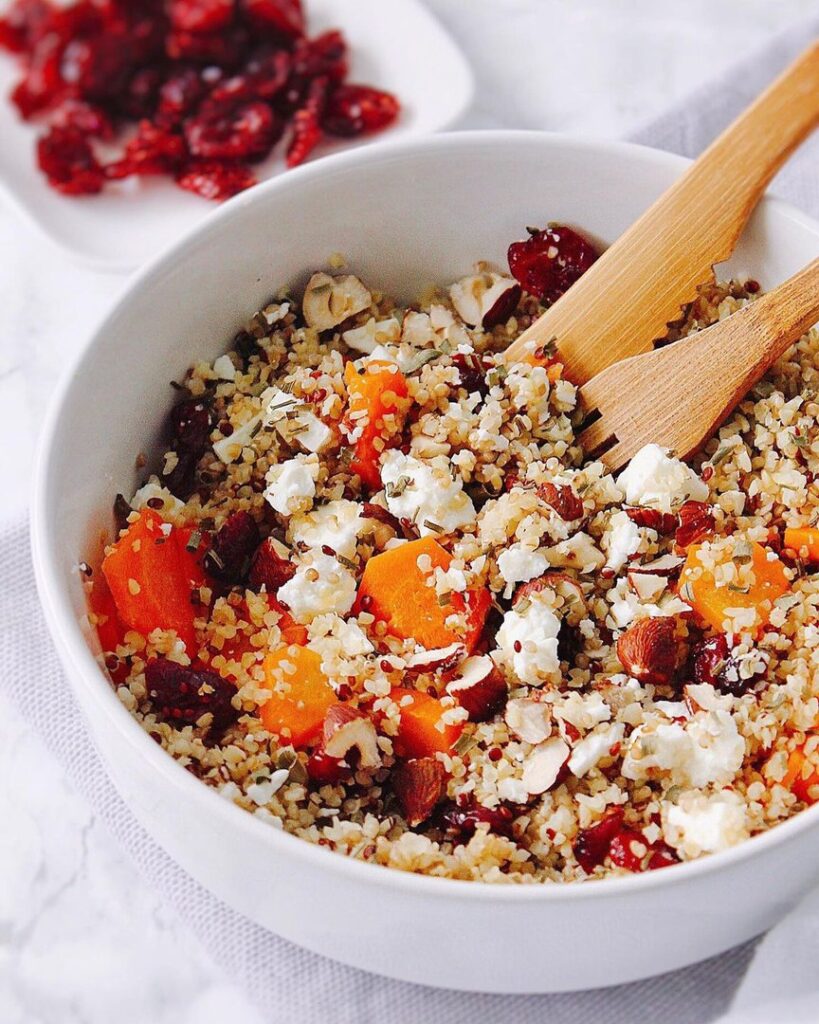 Salade d’hiver au quinoa