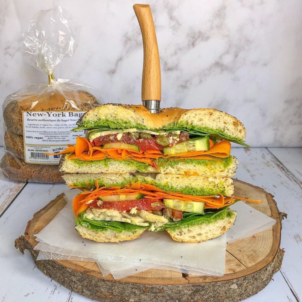 Vegan New York Style Bagel