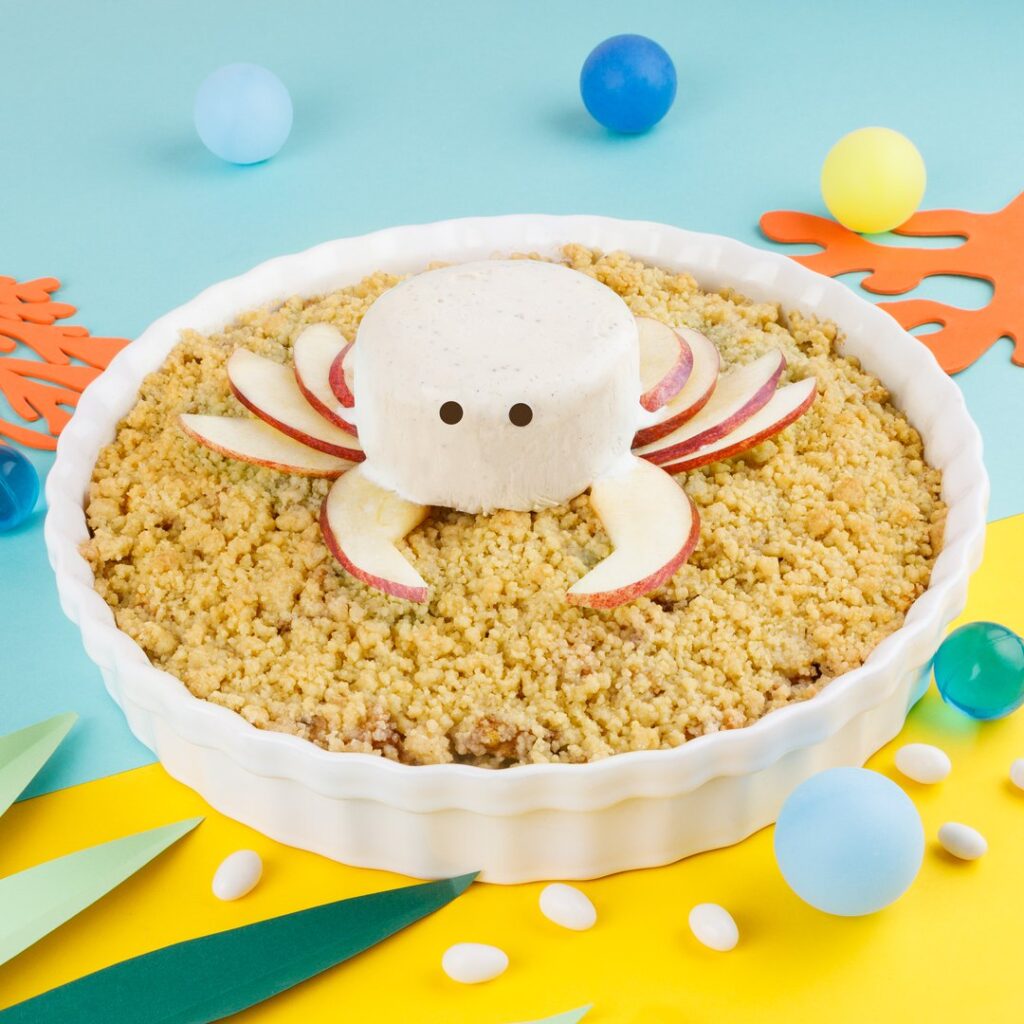 Le crumble qui en pince