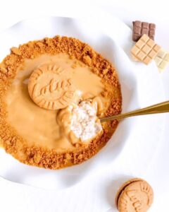 Bowl au aux flocons d’avoine et à la crème de speculoos