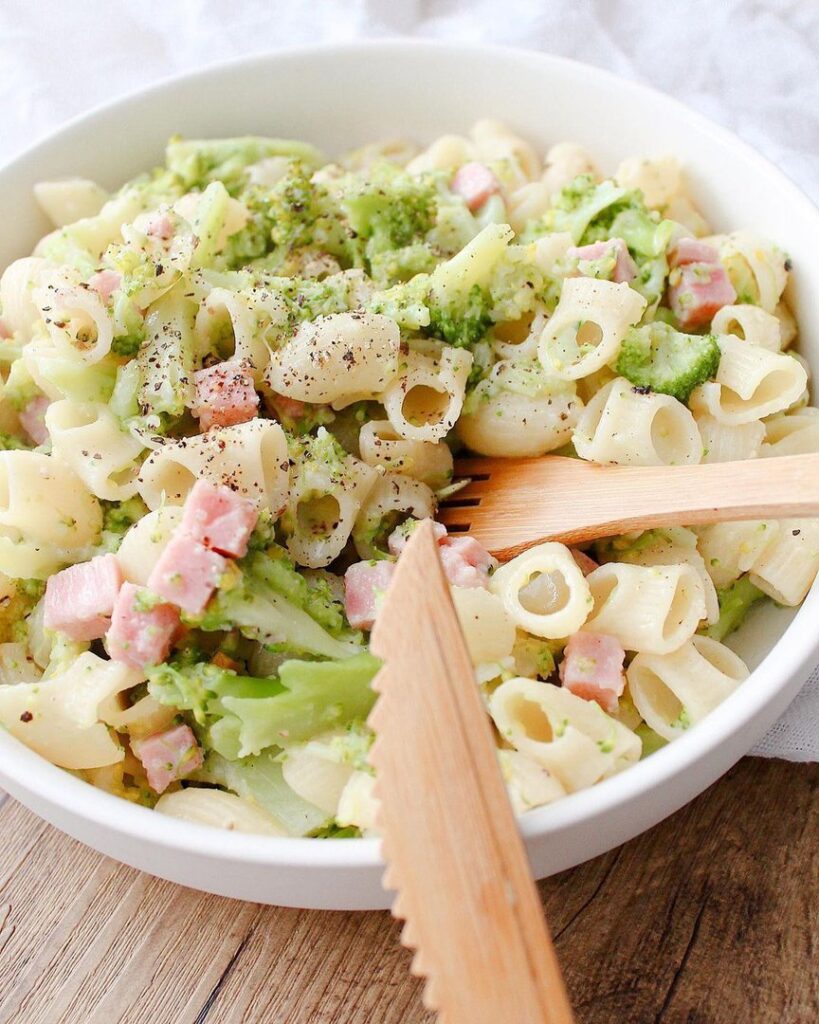 One pot pasta brocolis