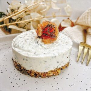 Cheesecake chèvre miel