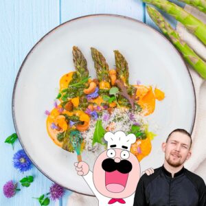 Les asperges printanières de Wilfried