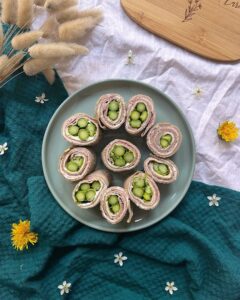 Faux makis aux asperges Faux makis aux asperges