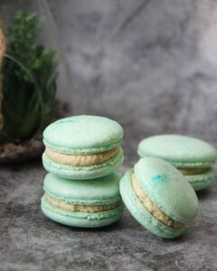Macarons à la pistache